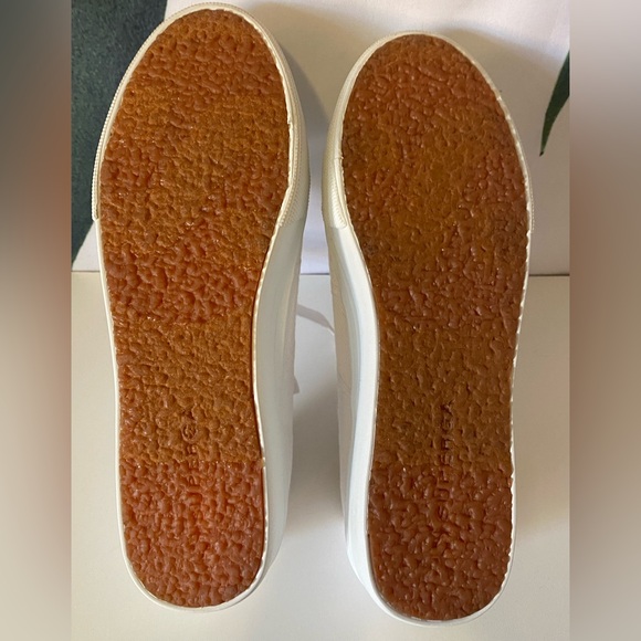 Superga 2790 Lace Up Canvas Platform Sneakers - Picture 14 of 16